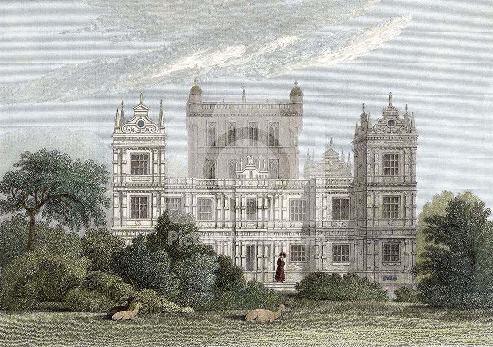 Wollaton Hall, Wollaton, 1821