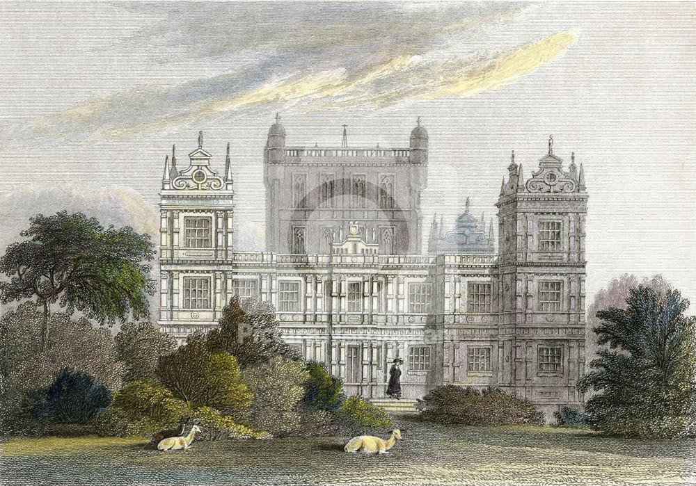 Wollaton Hall, Wollaton, 1821