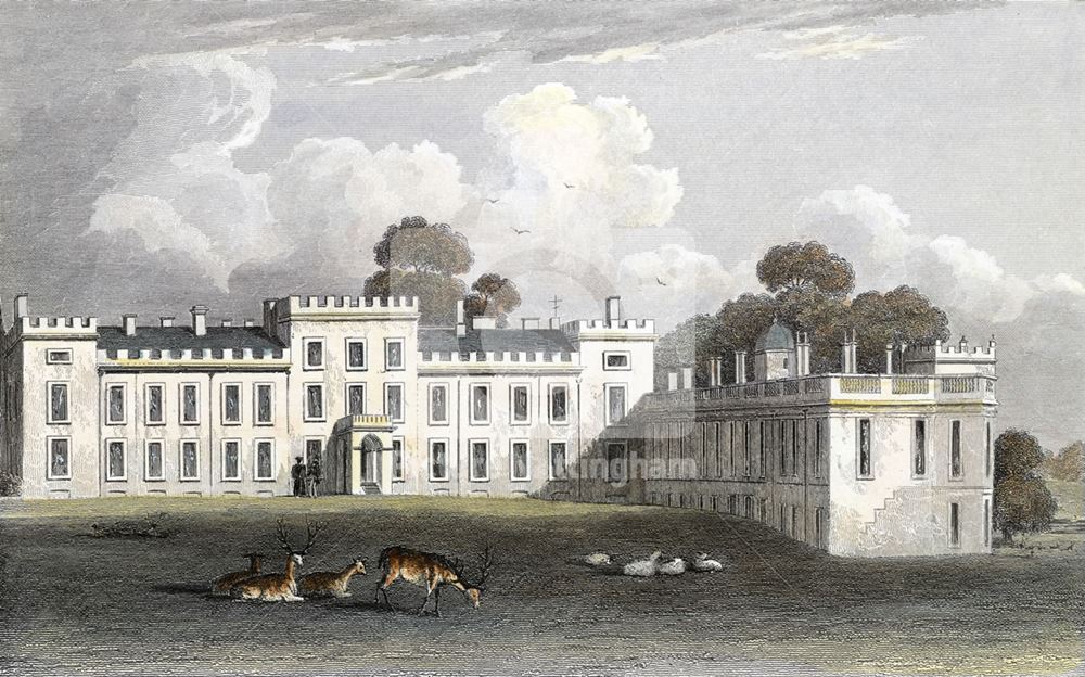 Welbeck Abbey, Nottingham, c 1830