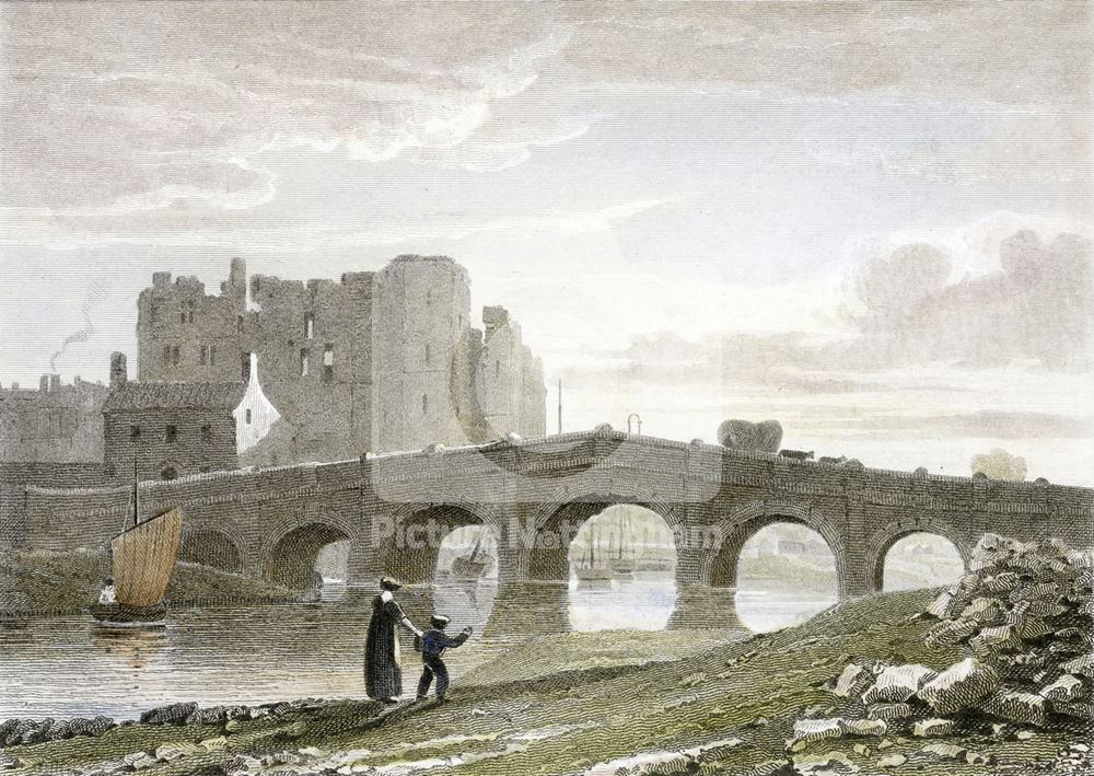 Newark Castle, Newark, 1823