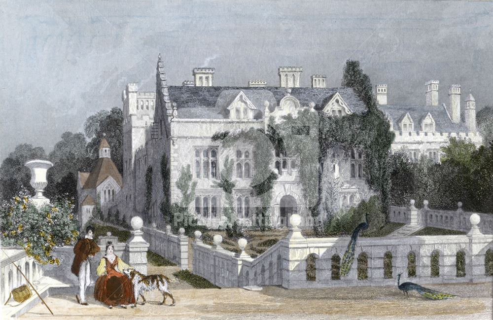 Newstead Abbey, Newstead, 1836