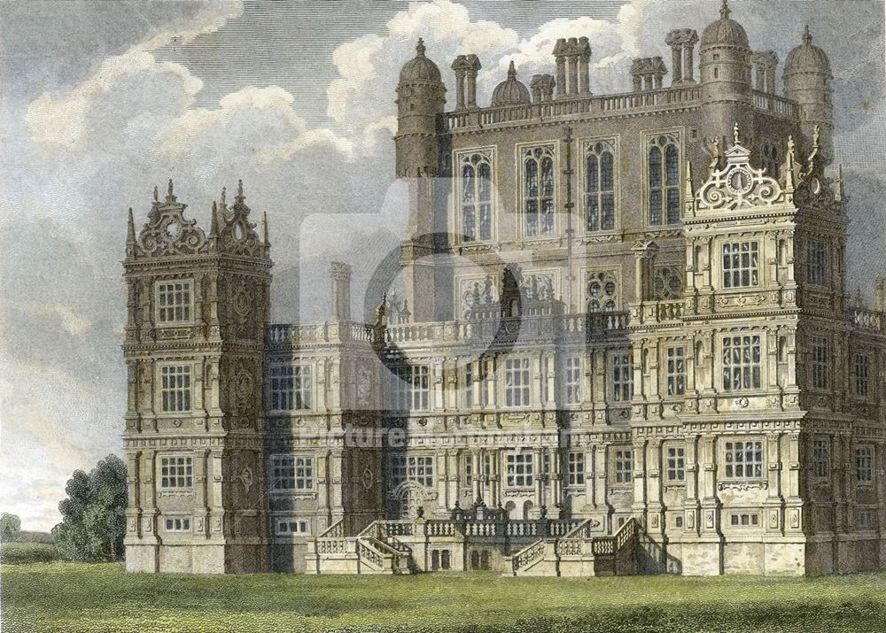 Wollaton Hall, Wollaton, c 1820 ?