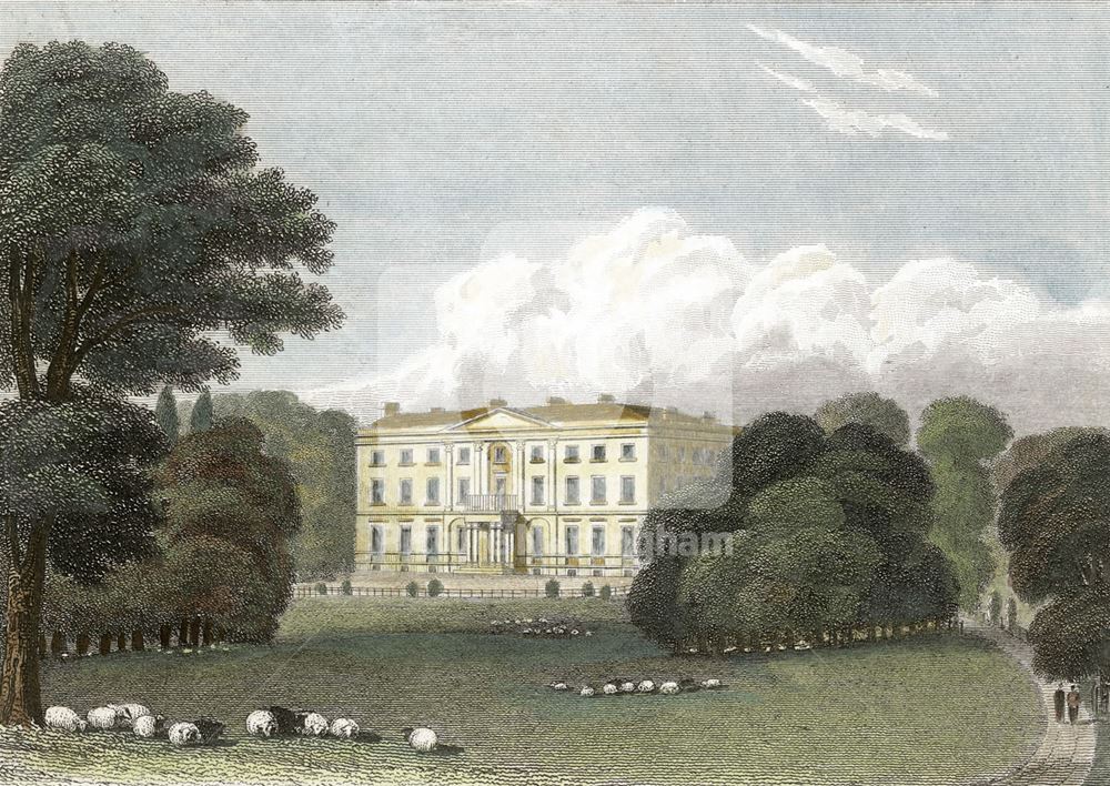 Serlby Hall, Near Blyth, c 1830 ?