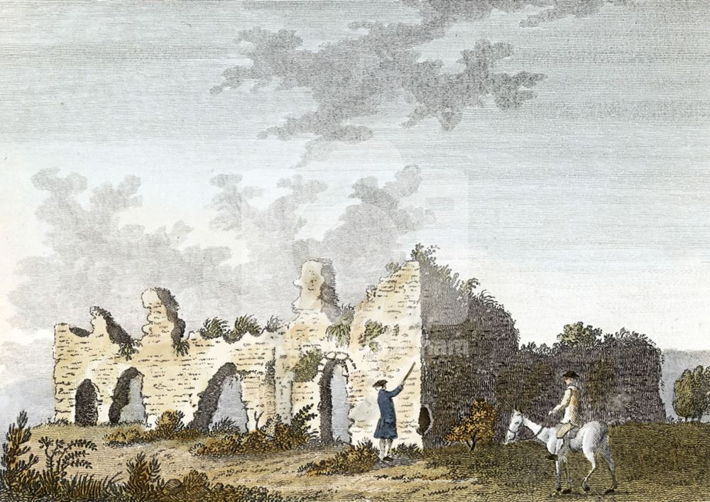 King John's Palace, Clipstone, c 1784