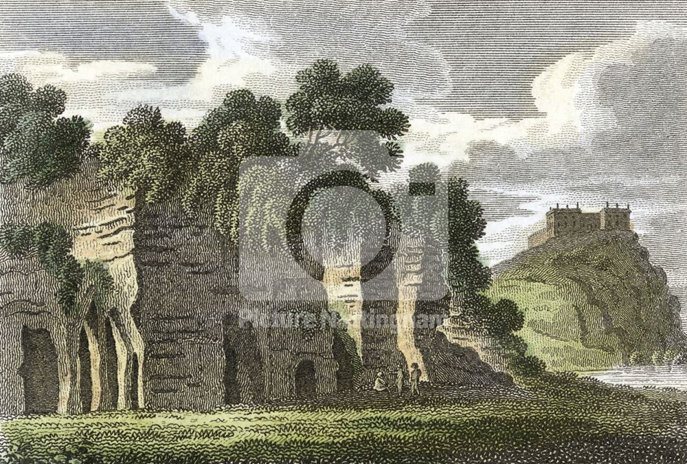 Chapel in the Rock, The Park, Nottingham, c 1830