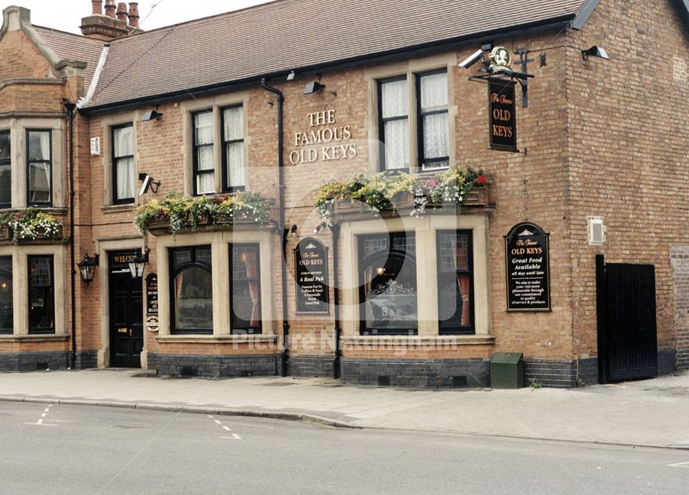 The Famous Old Keys Public House, Front Street, Arnold, 1998