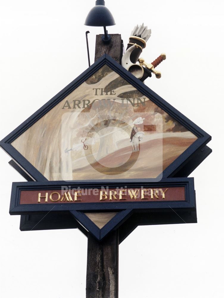 The Arrow Inn Public House, Gedling Road, Arnold, 1998