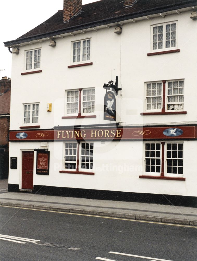 The Flying Horse Public House, High Street, Arnold, 1998