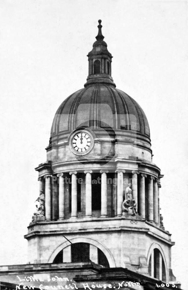 Council House, Old Market Square, Nottingham, c 1930