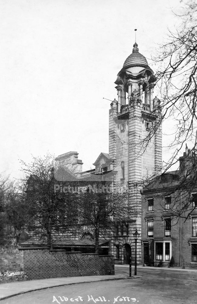 Albert Hall, North Circus Street, Nottingham, c 1925