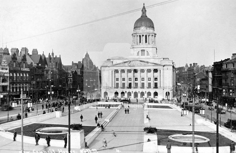 Old Market Square, Nottingham, c 1930