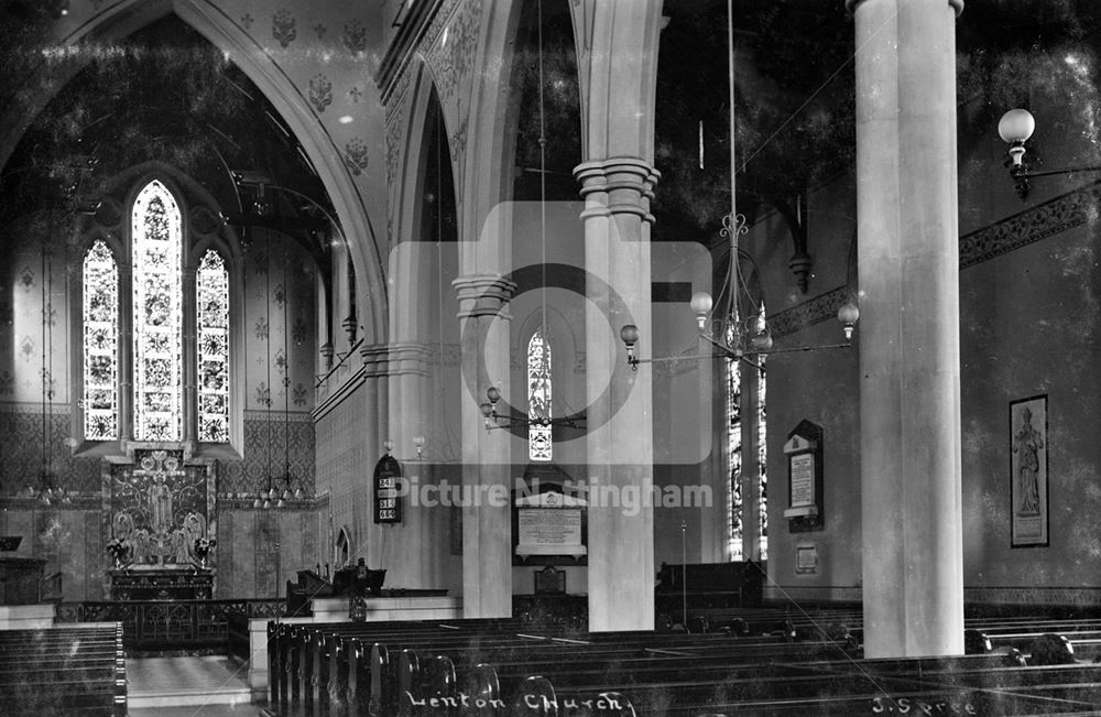 Lenton Church, Church Street, Lenton, Nottingham, c 1925