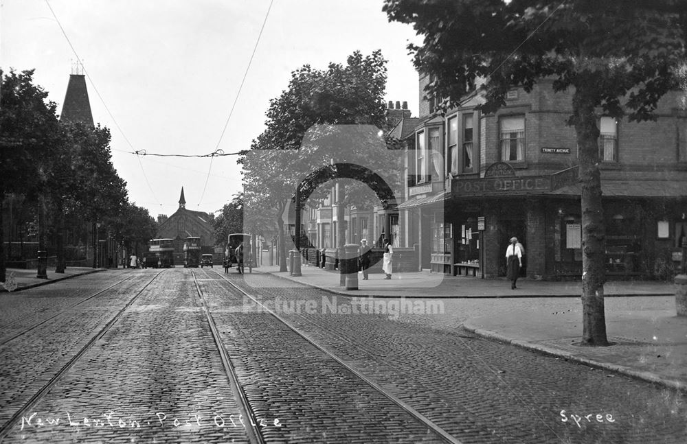 Post Office, Lenton Boulevard, New Lenton, Nottingham, c 1925