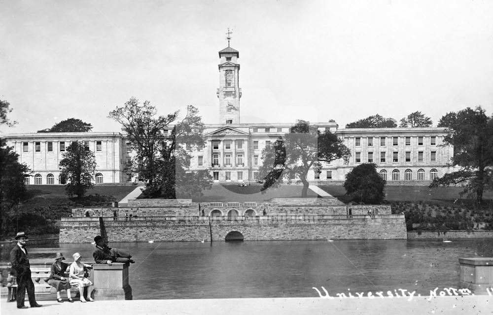 Trent Building, University of Nottingham, University Park, Lenton, Nottingham, c 1930 ?