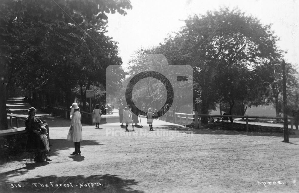 The Forest, Forest Fields, Nottingham, c 1925