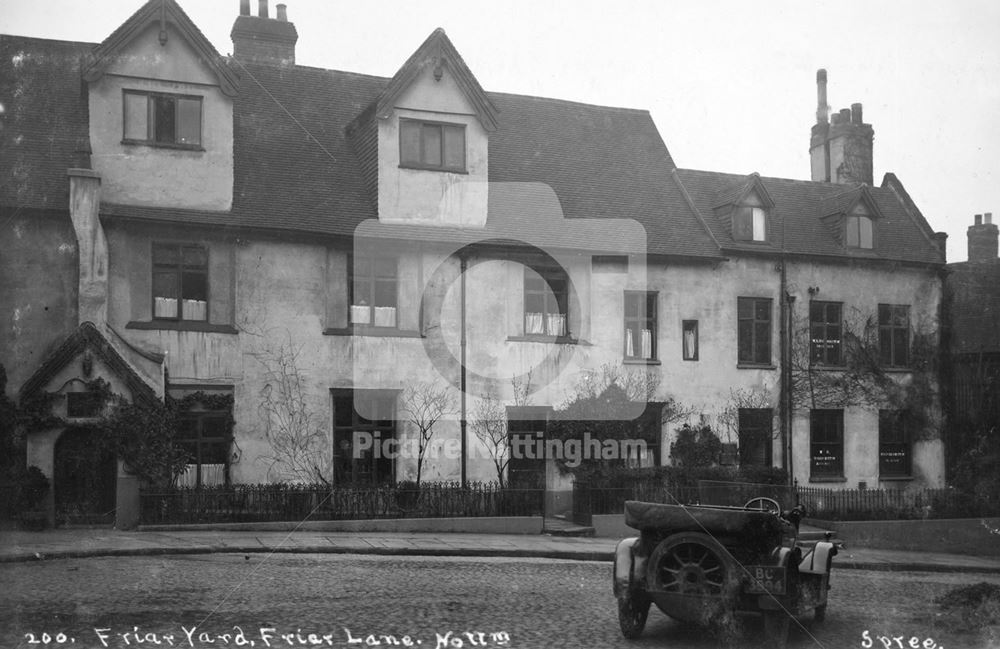 Friar Yard, Friar Lane, Nottingham, c 1925