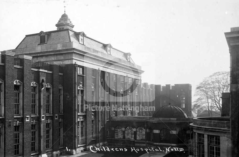 Children's Hospital, Chestnut Grove, Nottingham, c 1925