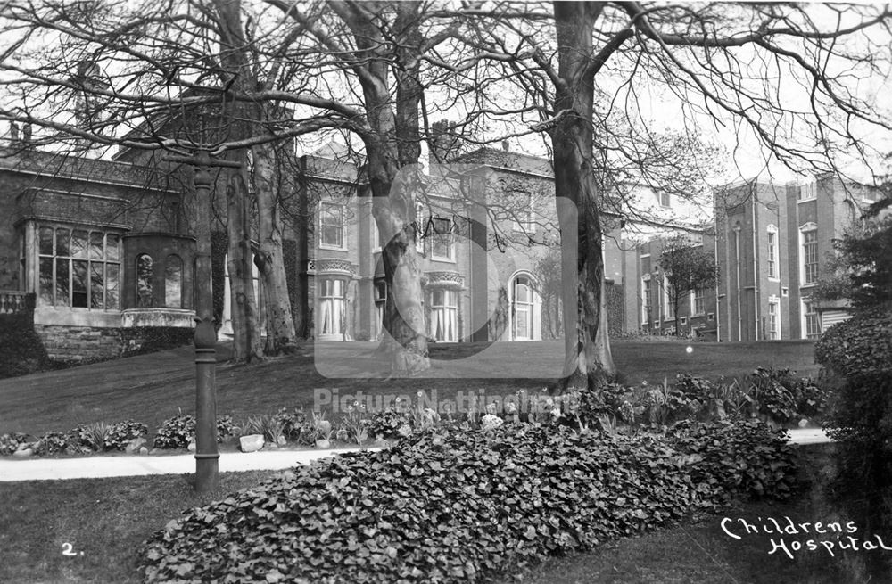 Children's Hospital, Chestnut Grove, Nottingham, c 1925