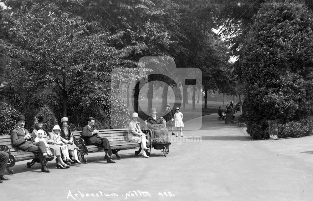 Arboretum, Nottingham, c 1925