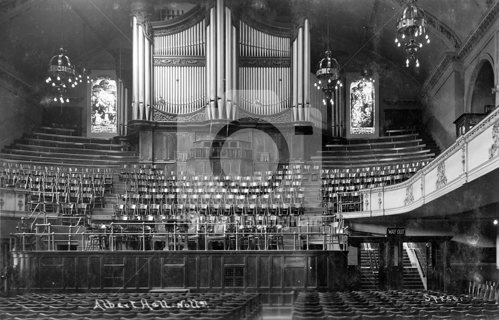 Albert Hall, North Circus Street, Nottingham, c 1925