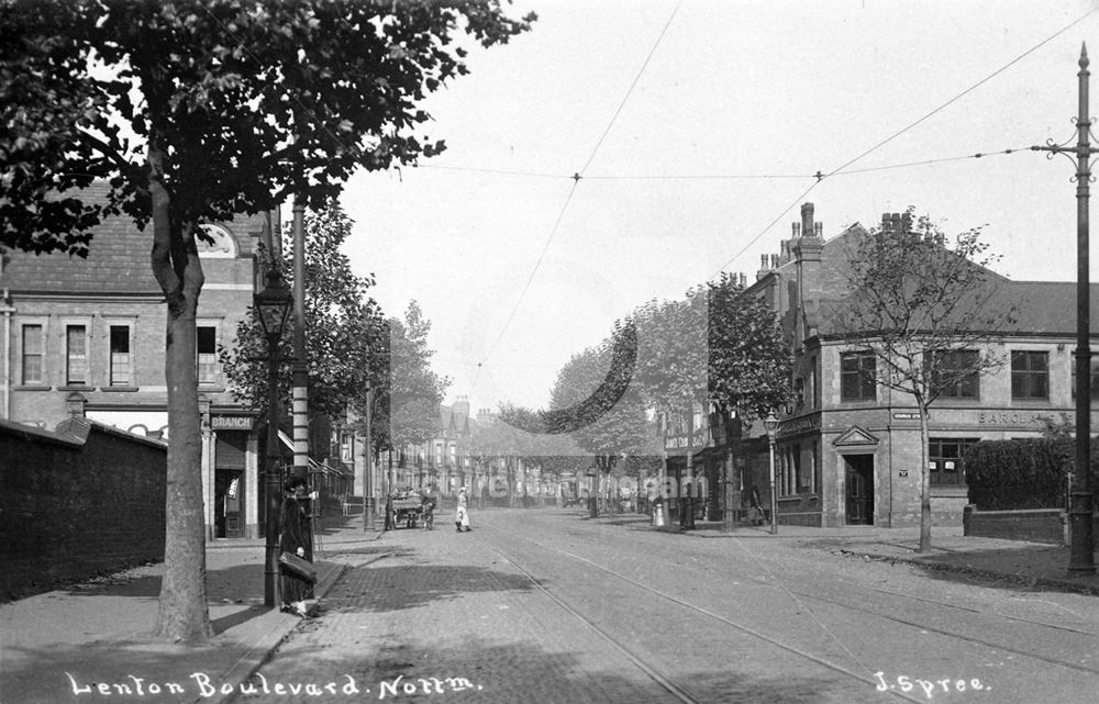 Lenton Boulevard, Lenton, Nottingham, c 1925