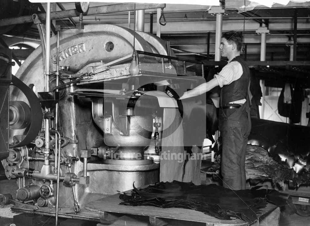 Turney Brothers, Leather Works, Trent Bridge, Nottingham, 1933