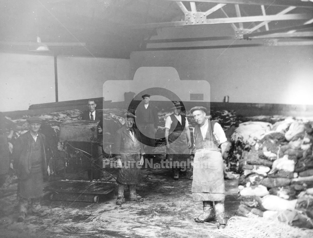 Turney Brothers, Leather Works, Trent Bridge, Nottingham, 1936