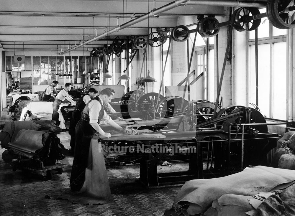 Turney Brothers, Leather Works, Trent Bridge, Nottingham, c 1950