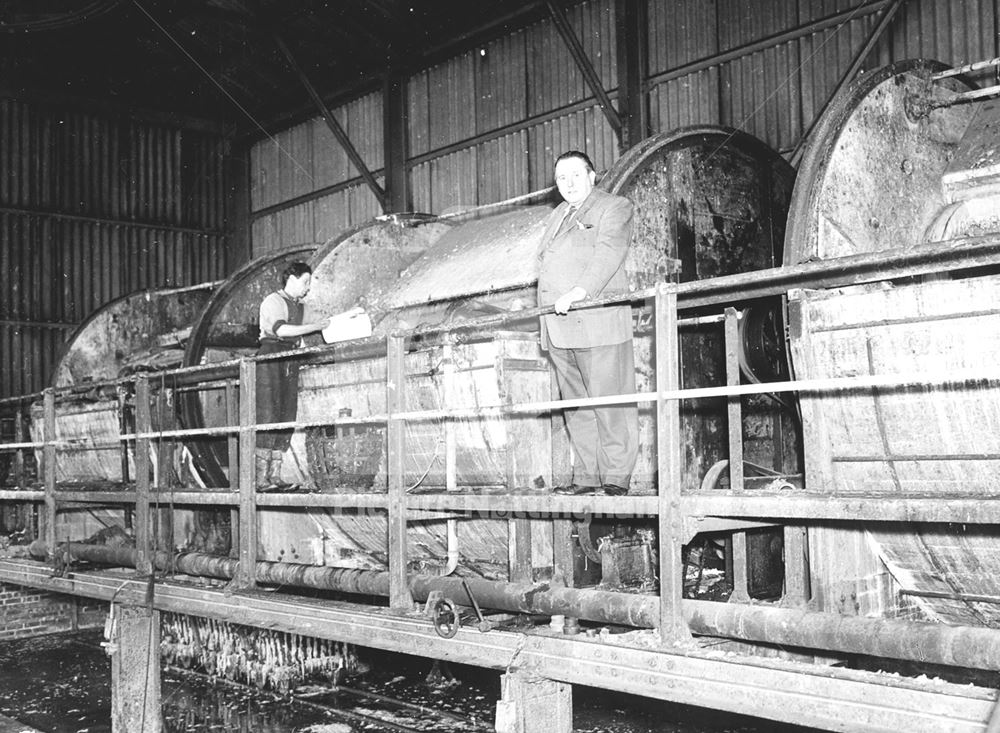 Turney Brothers, Leather Works, Trent Bridge, Nottingham, c 1950