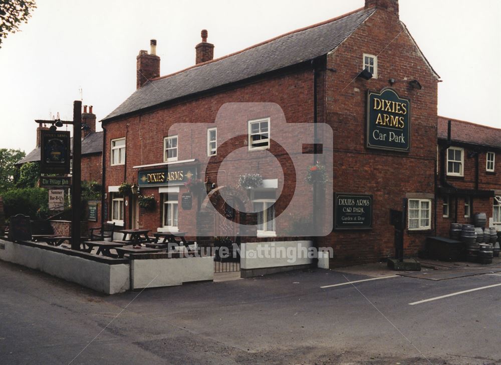 Dixies Arms, School Road, Lower Bagthorpe, Nottingham, 1998 