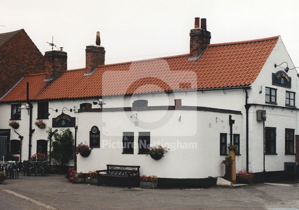 Crown Pub, Main Street, Bathley, Nottingham, 1998