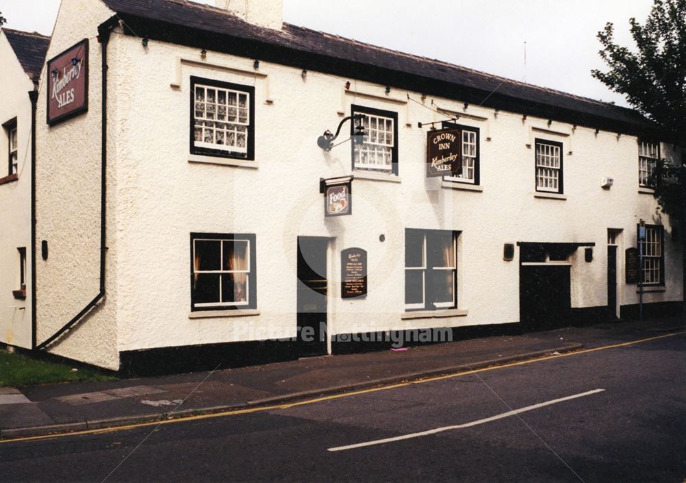 Crown Inn, Church Street, Beeston, Nottingham, 1998