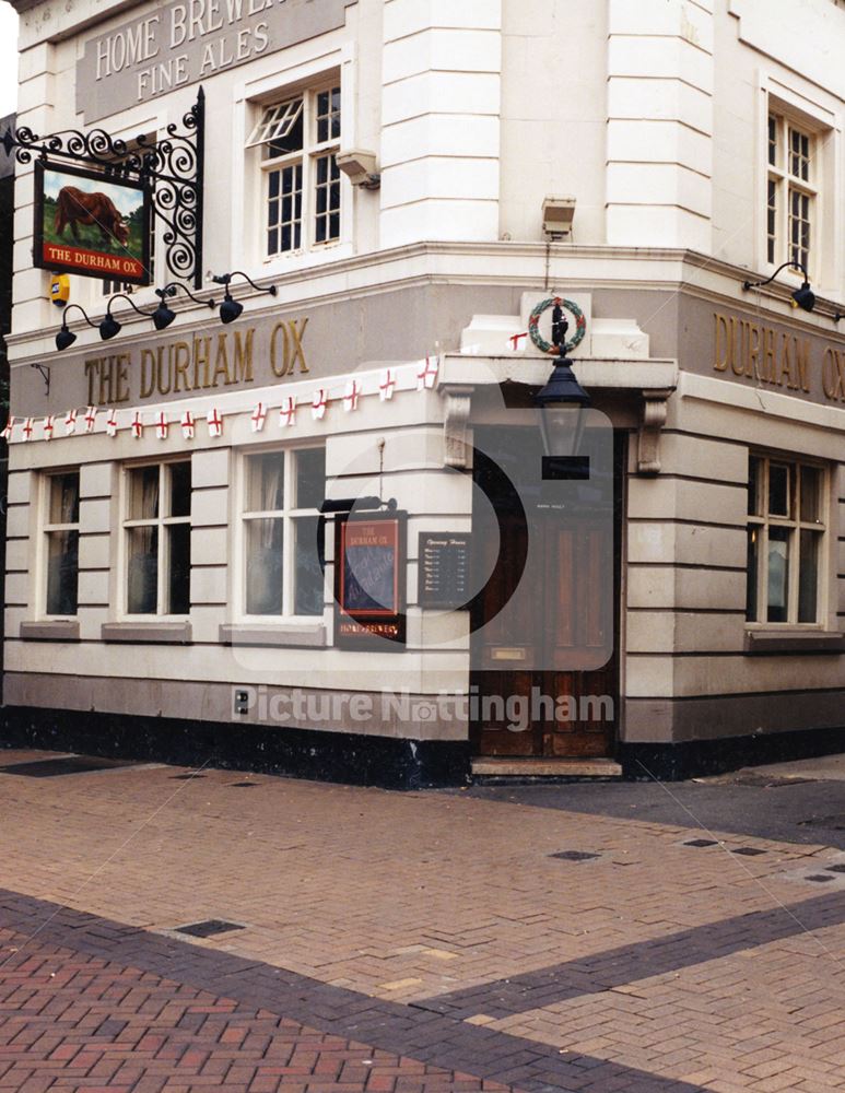 Durham Ox Pub, High Road, Beeston, Nottingham, 1998