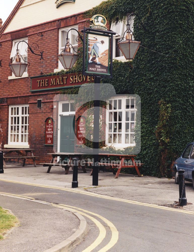 Malt Shovel Pub, Union Street, Beeston, Nottingham, 1998