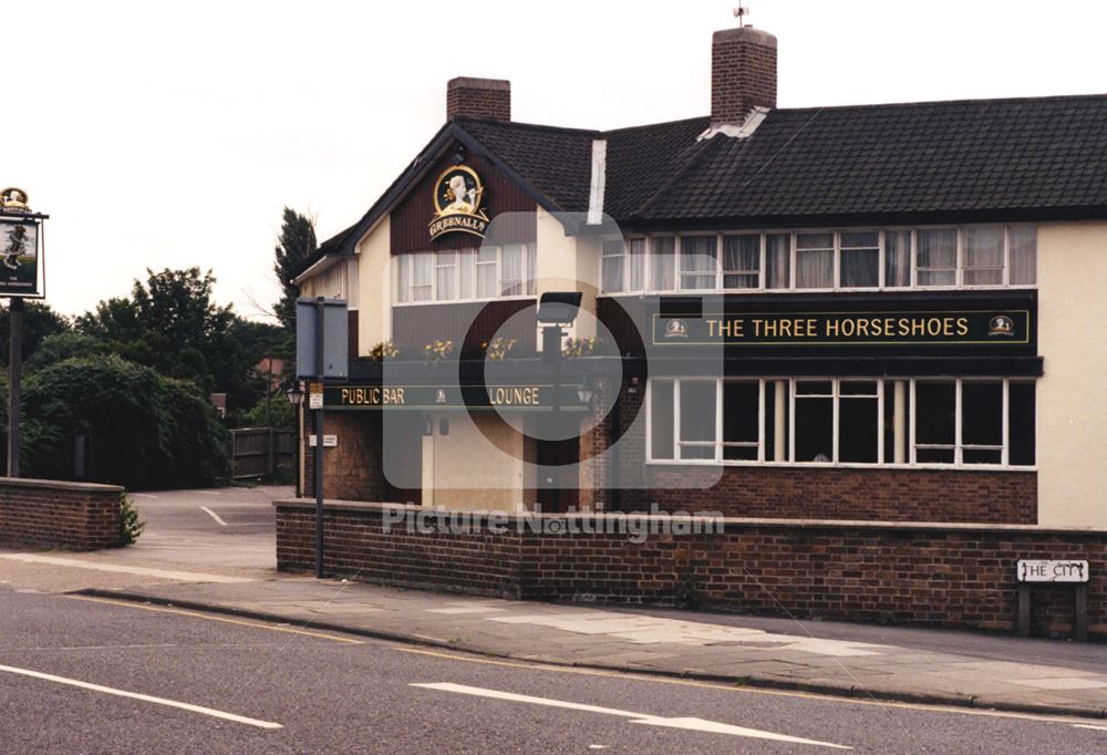 Three Horseshoes Pub, Middle Street, Beeston, 1998