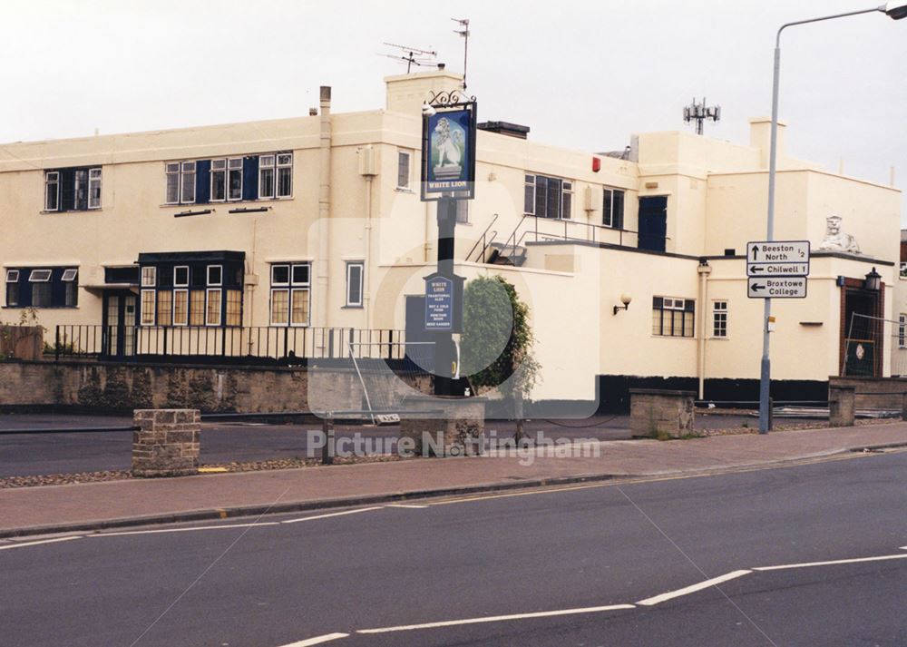 White Lion Pub, Middle Street, Beeston, Nottingham, 1998