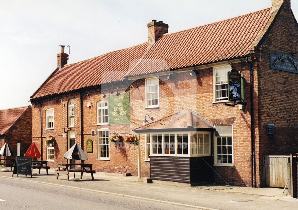 Lord Nelson Pub, Low Road, Besthorpe, Nottingham, 1998