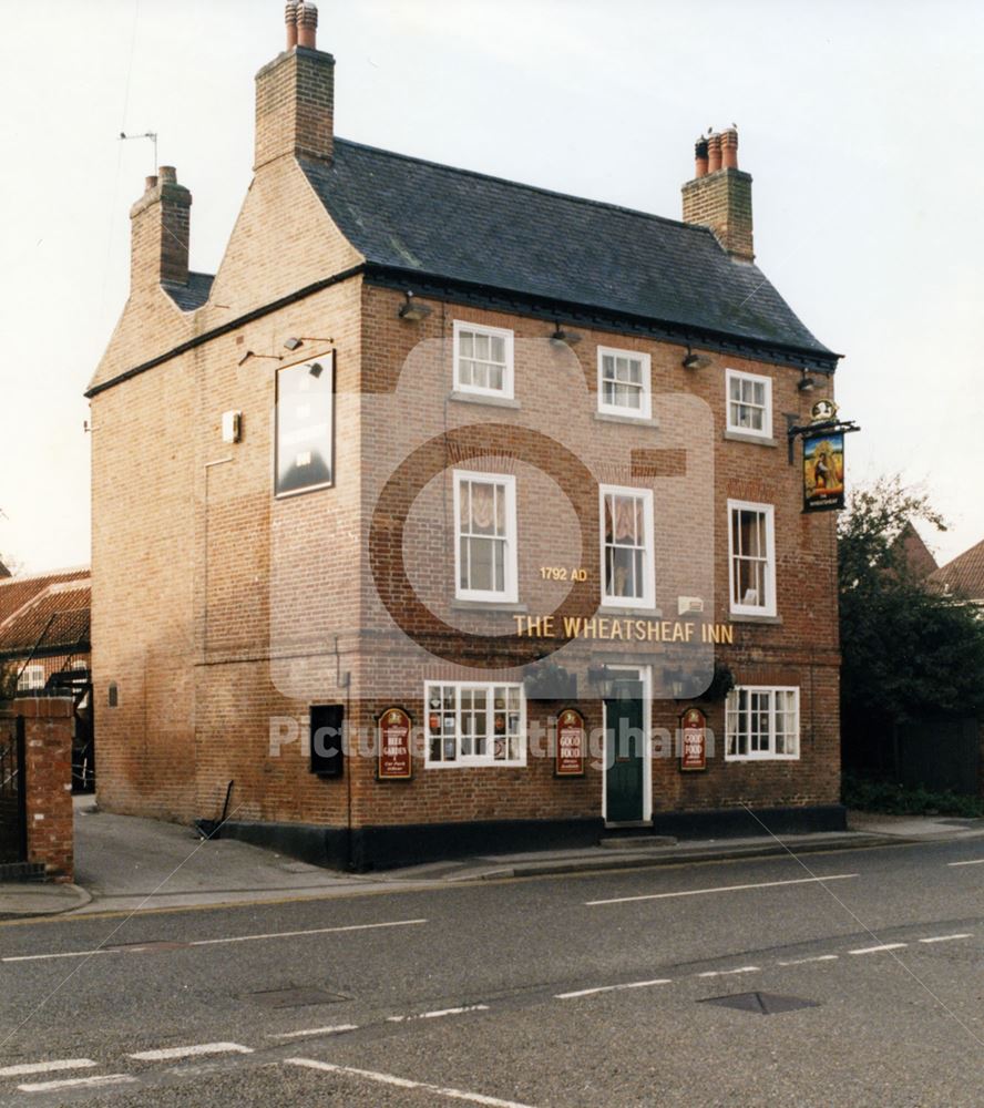 Wheatsheaf Inn, Long Acre, Bingham, Nottingham, 1997 