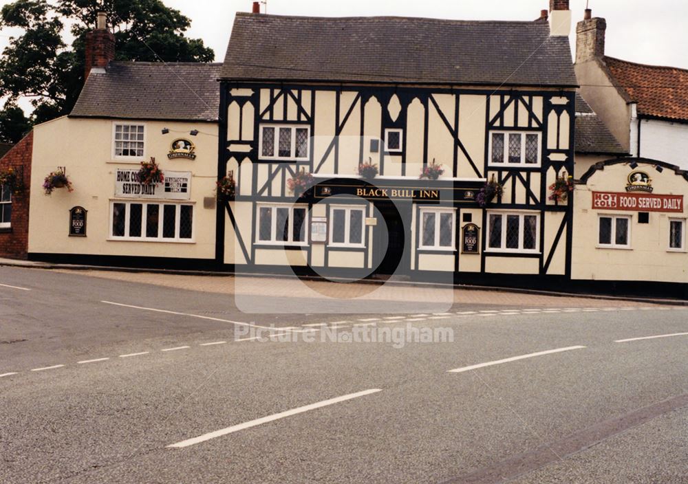 Black Bull Inn, Main Street, Blidworth, Nottingham, 1998