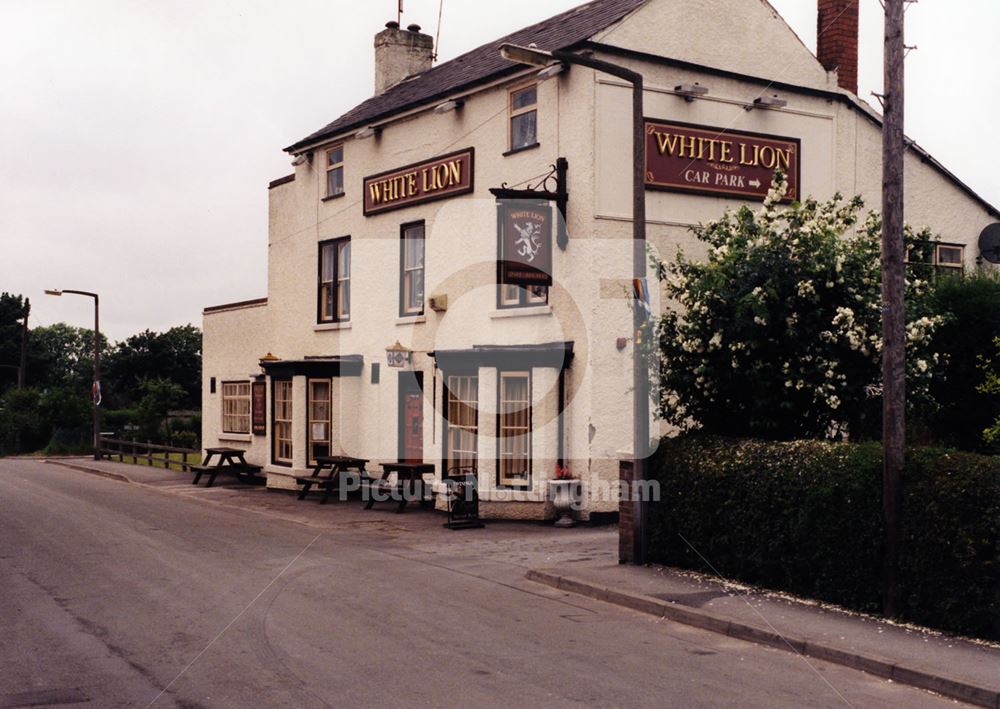 White Lion Pub, Hall Lane, Brinsley, Nottingham, 1998