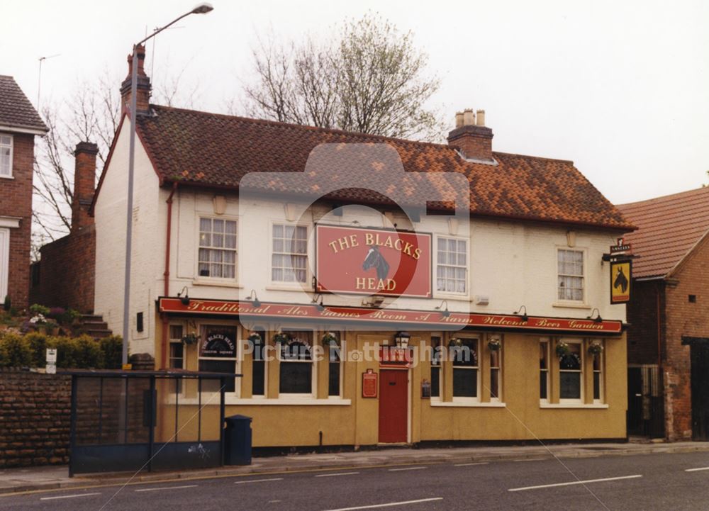 Black's Head, Burton Road, Carlton, Nottingham, 1998