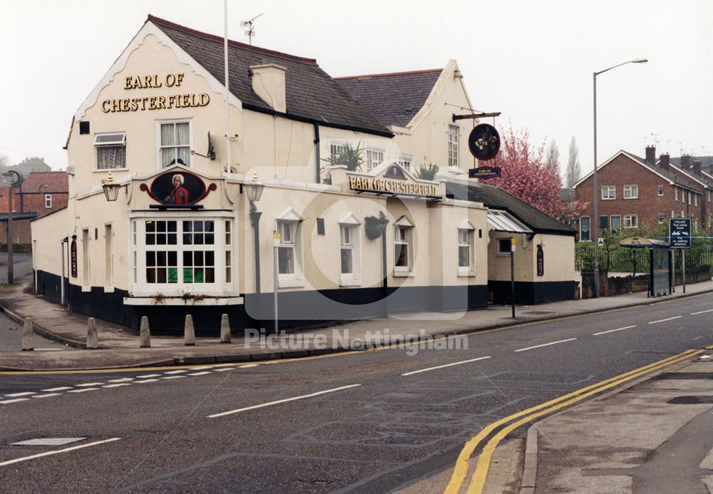 Earl of Chesterfield Pub, Carlton Hill, Carlton, Nottingham, 1998