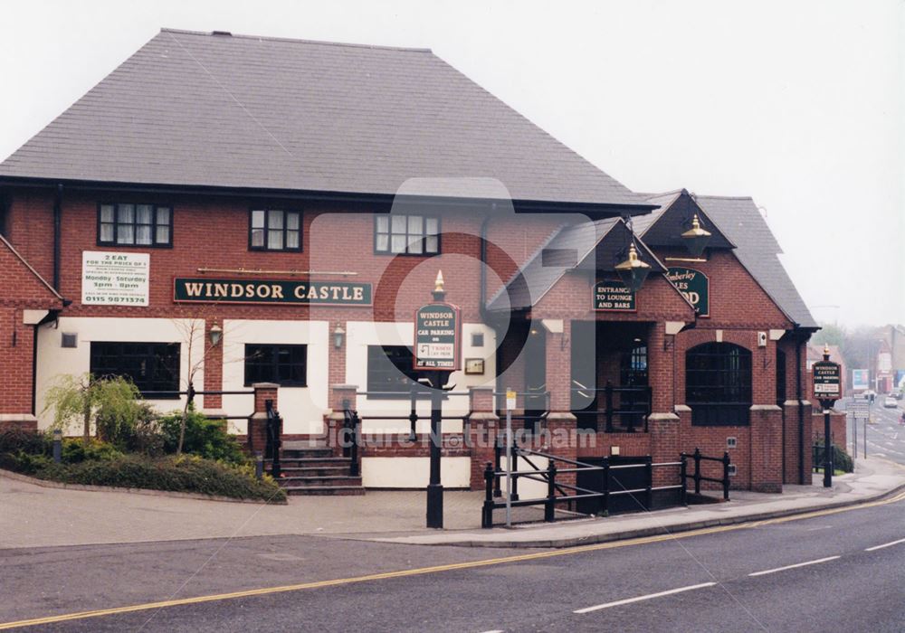 Windsor Castle Pub, Carlton Hill, Carlton, Nottingham, 1998