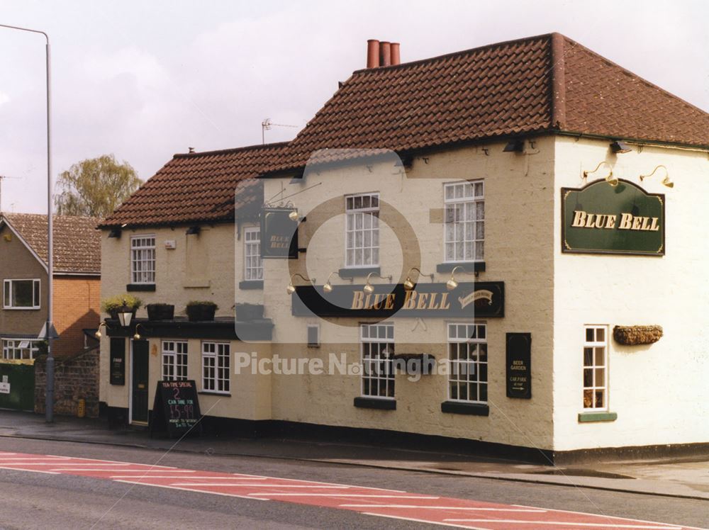 Blue Bell Pub, Carlton in Lindrick, Nottingham, 1998