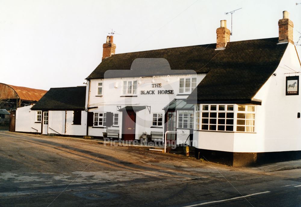 Black Horse Pub, Main Street, Caythorpe, Nottingham, 1997 