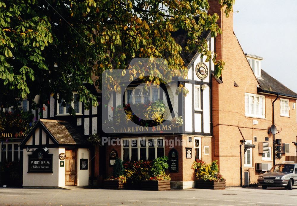 Charlton Arms Pub, High Road, Chilwell, 1998