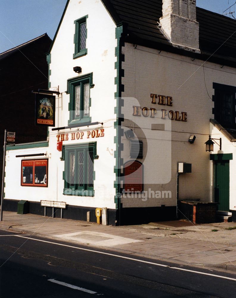 Hop Pole Pub, High Road, Chilwell, 1998