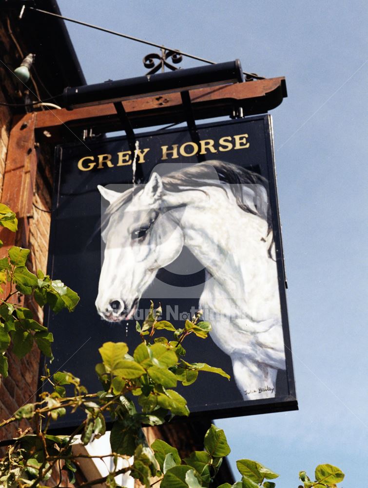 Grey Horse Pub, Besthorpe Road, Collingham, 1998