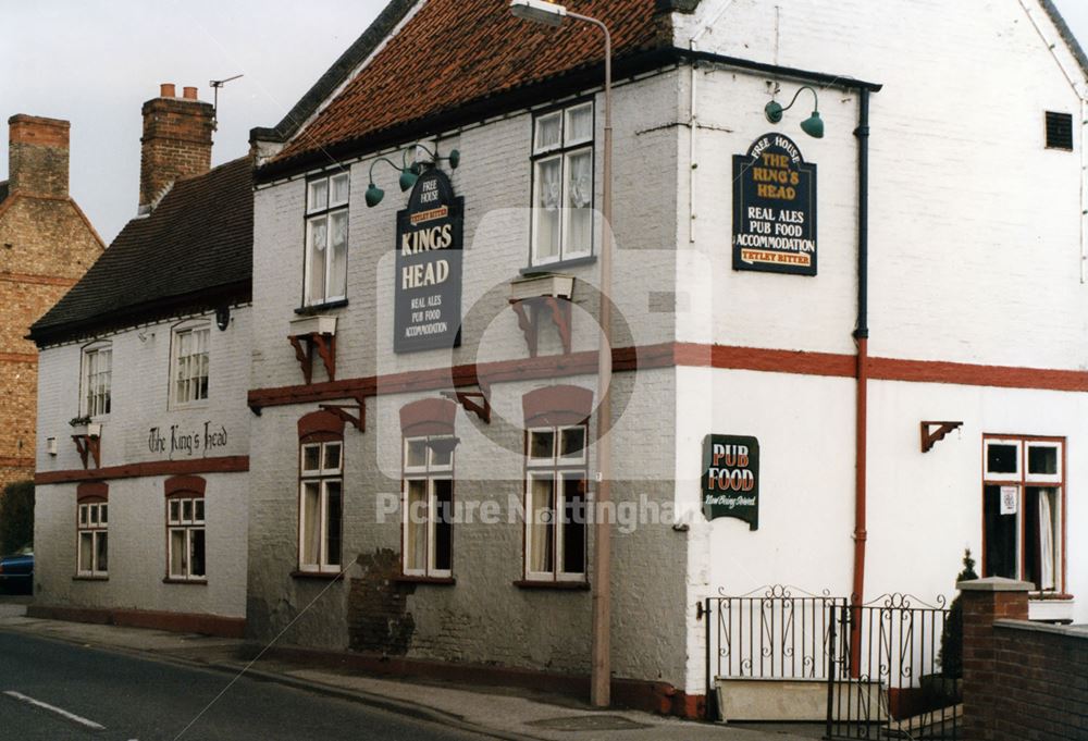 Kings Head Pub, High Street, Collingham, 1998