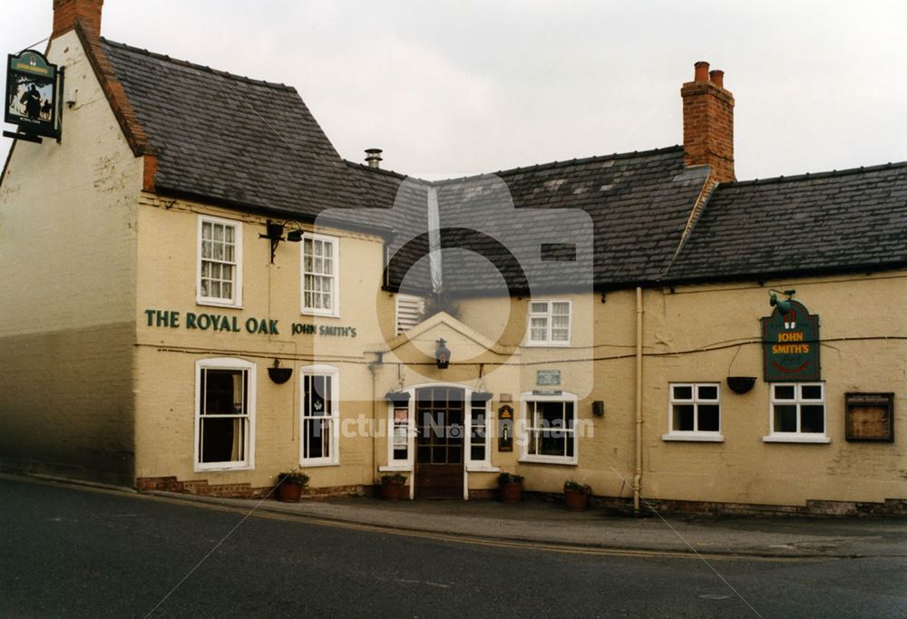 Royal Oak Pub, High Street, Collingham, 1998